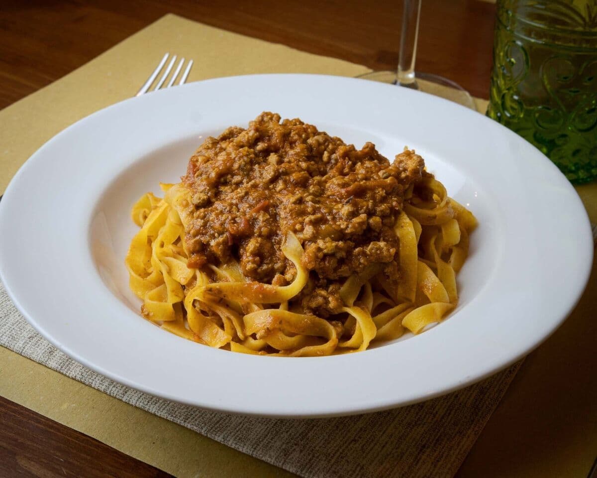 Tagliatelle al Ragu Bolognese