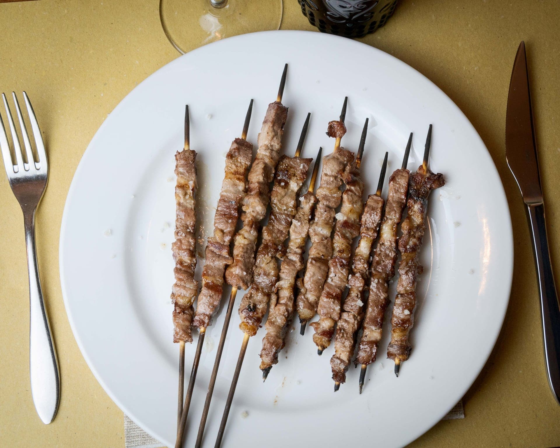 Arrosticini - La Taverna degli Amici